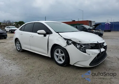 2020 Toyota Corolla Le from USA, damaged, VIN 5YFEPRAE2LP097972